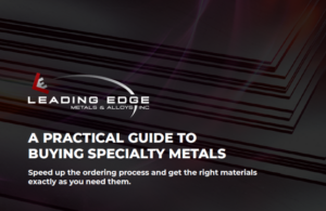 guide to buying from a specialty metals company