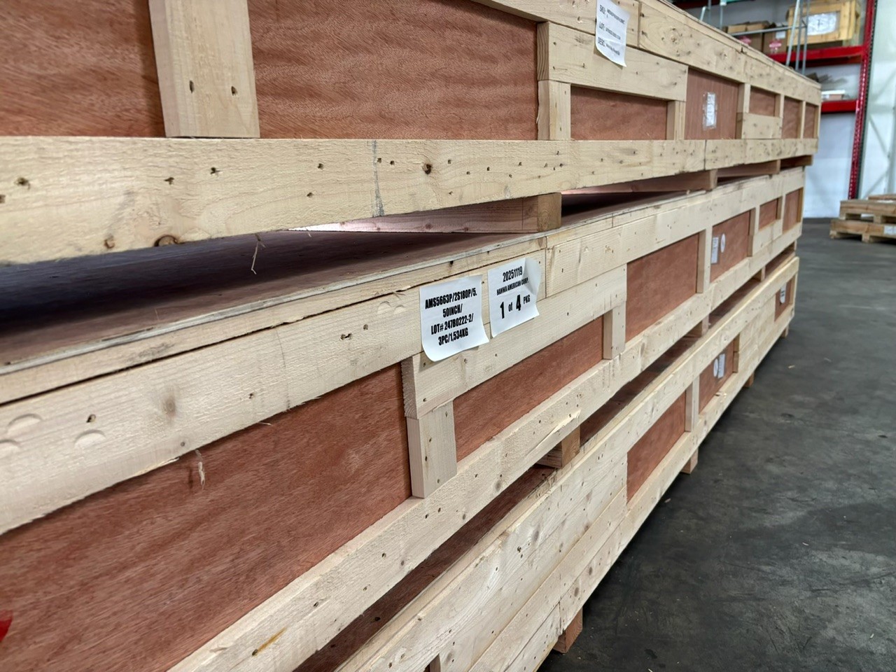 INCONEL 718 ready to ship